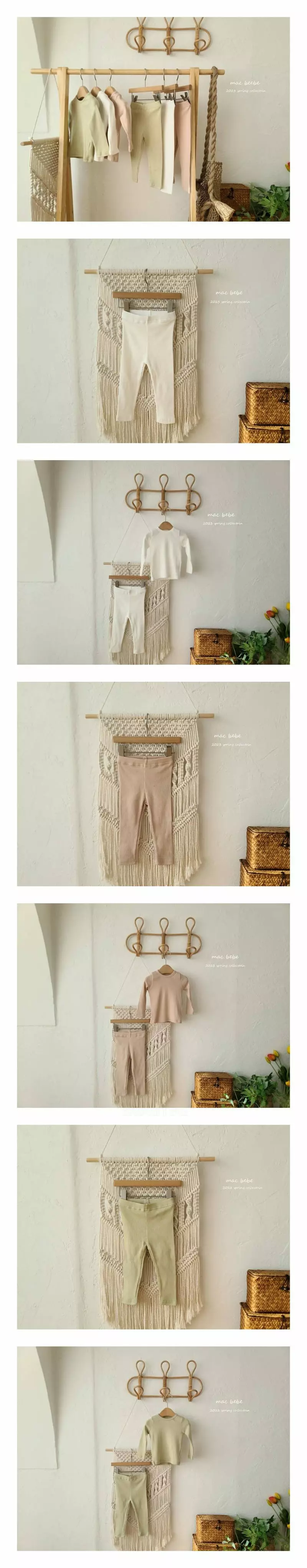 Mac - Korean Baby Fashion - #babyboutiqueclothing - Rib Bebe Leggings