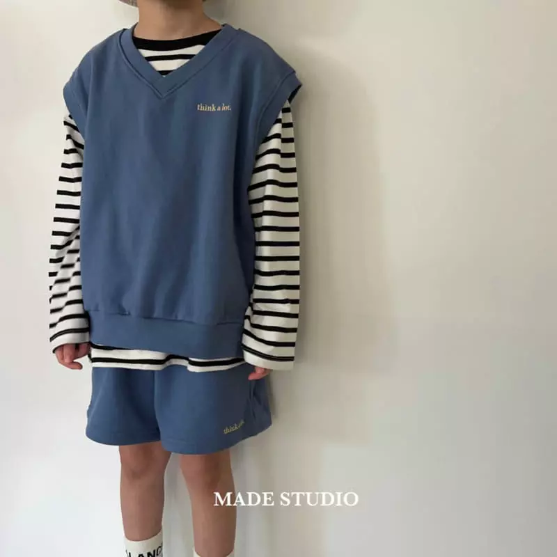 Made Studio - Korean Children Fashion - #childofig - Thinks Vest - 9