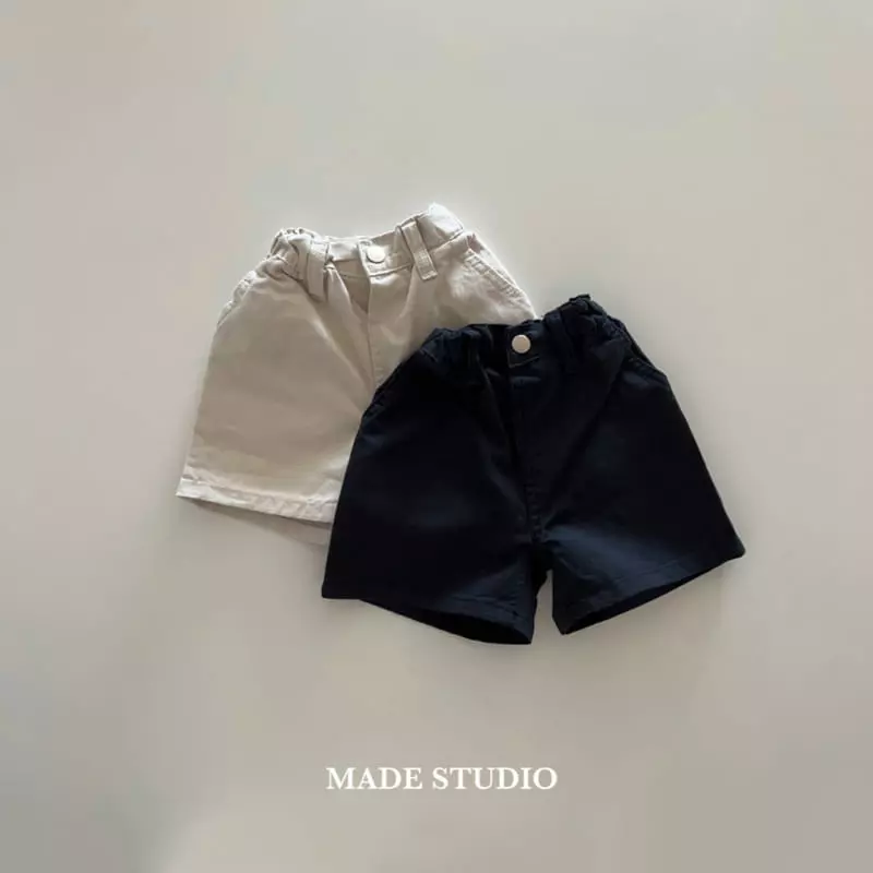 Made Studio - Korean Children Fashion - #kidsstore - Washing Shorts - 12