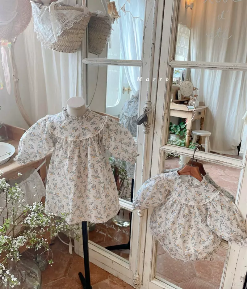Marron Kid - Korean Children Fashion - #childofig - Sharon Rabbit One-piece