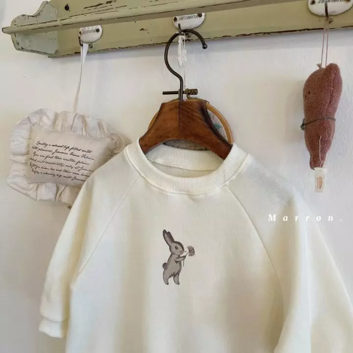 Marron - Korean Baby Fashion - #smilingbaby - Bunny Bodysuit - 12