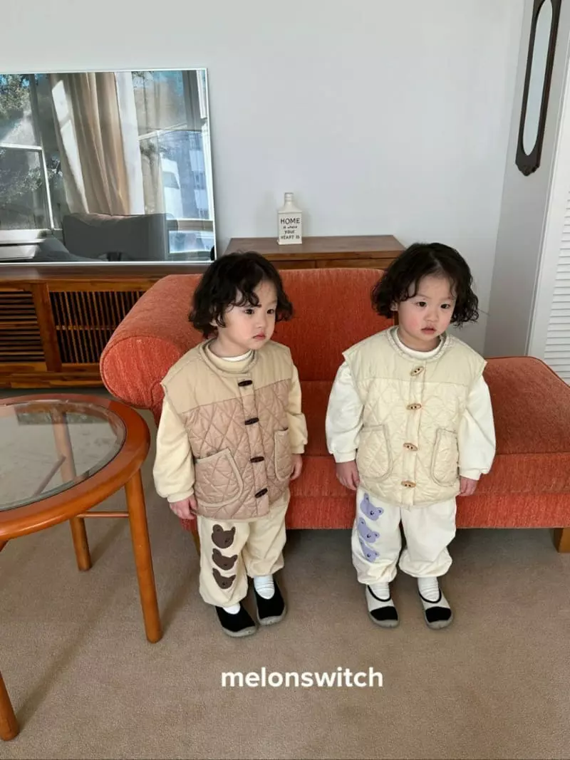 Melon Switch - Korean Children Fashion - #Kfashion4kids - Great Bear Top Bottom Set - 10