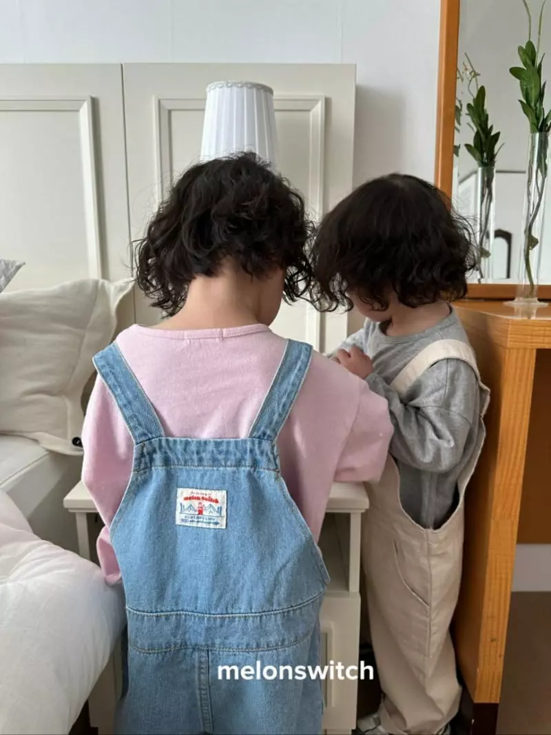 Melon Switch - Korean Children Fashion - #prettylittlegirls - Tom Dungarees - 4