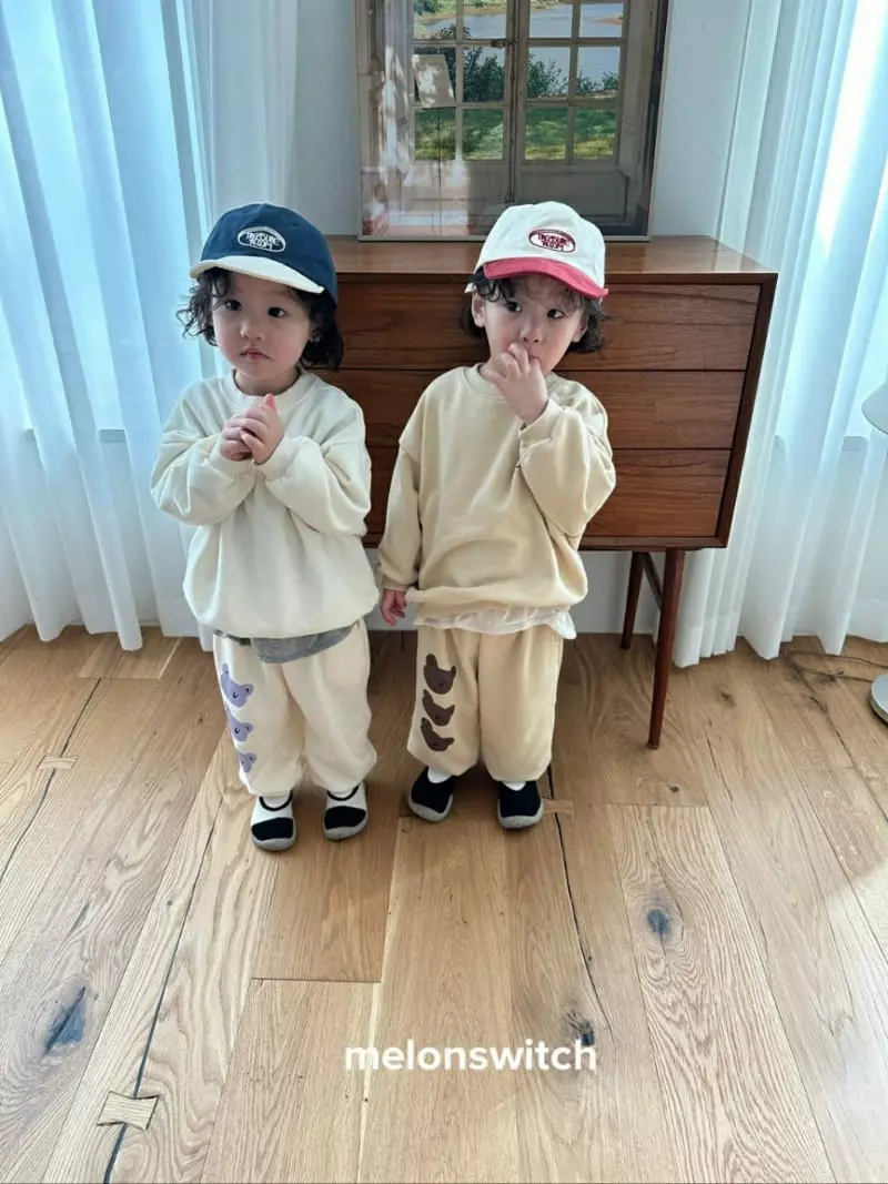 Melon Switch - Korean Children Fashion - #childofig - Great Bear Top Bottom Set - 2