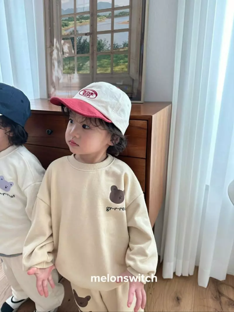 Melon Switch - Korean Children Fashion - #childrensboutique - Great Bear Top Bottom Set - 3