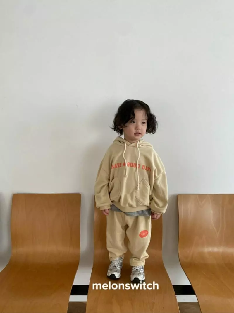 Melon Switch - Korean Children Fashion - #childrensboutique - Good day Hoody Set - 2