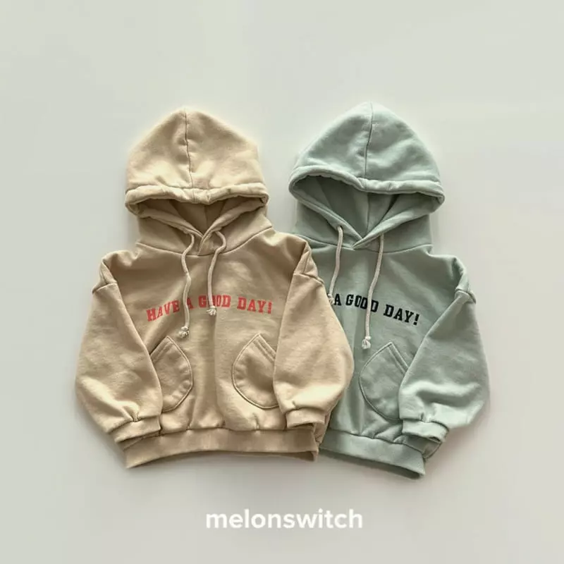 Melon Switch - Korean Children Fashion - #kidzfashiontrend - Good day Hoody Set - 8