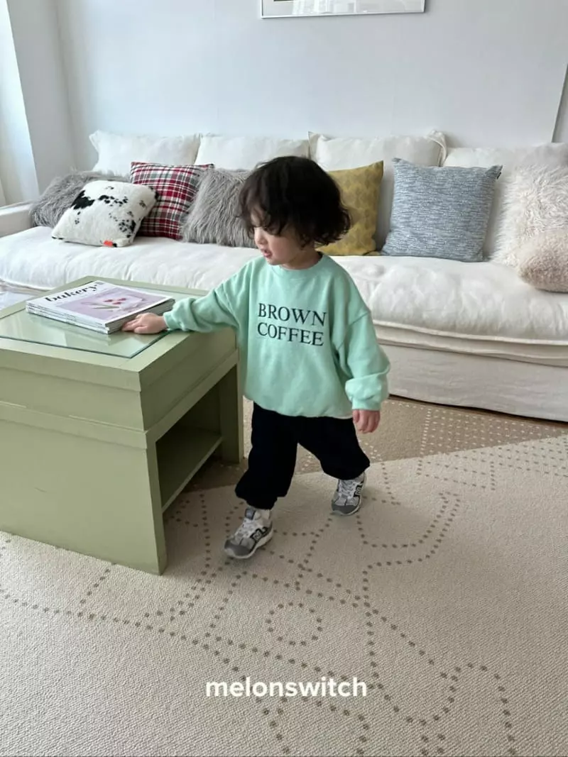 Melon Switch - Korean Children Fashion - #Kfashion4kids - Brown Top Bottom Set - 4