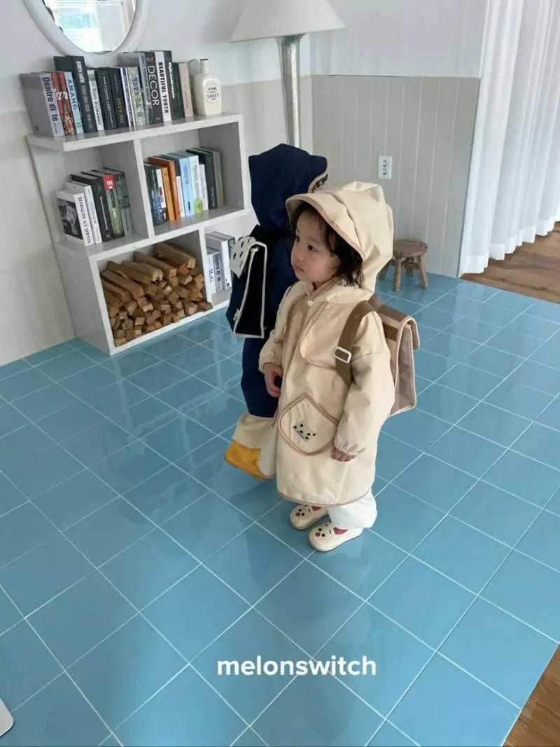 Melon Switch - Korean Children Fashion - #magicofchildhood - Trench Rain Coat - 2