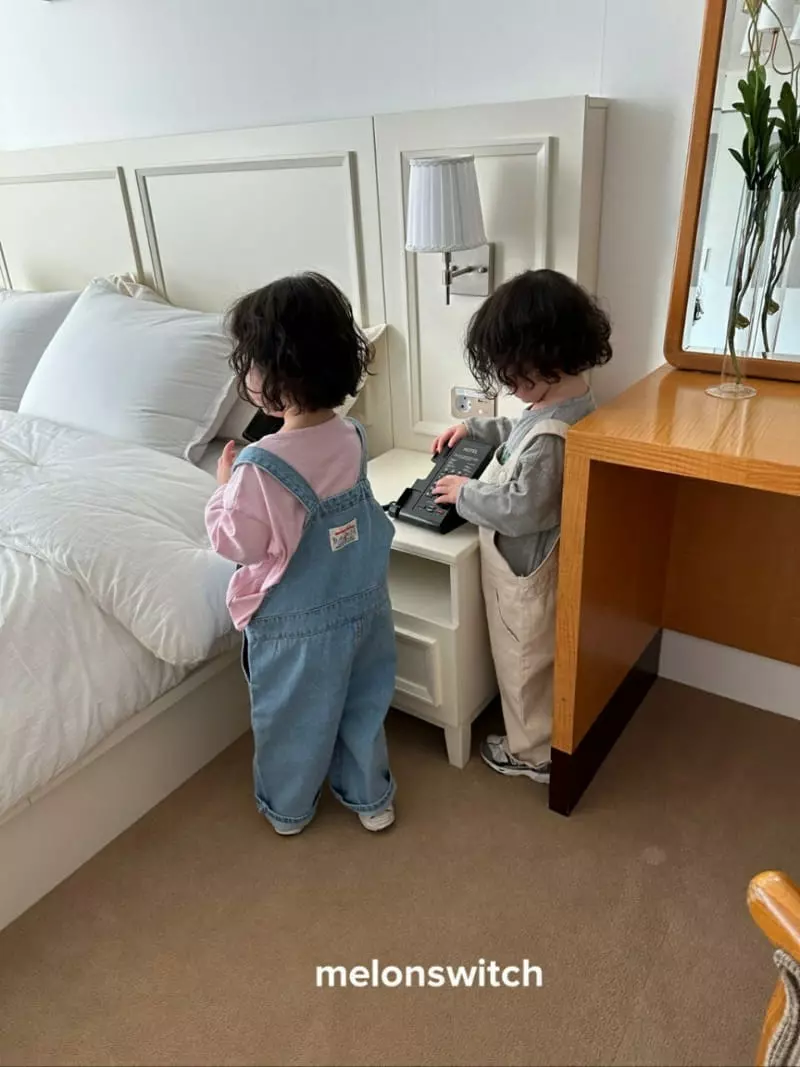 Melon Switch - Korean Children Fashion - #minifashionista - Tom Dungarees - 2