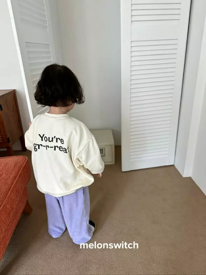 Melon Switch - Korean Children Fashion - #minifashionista - Terry Pants - 10