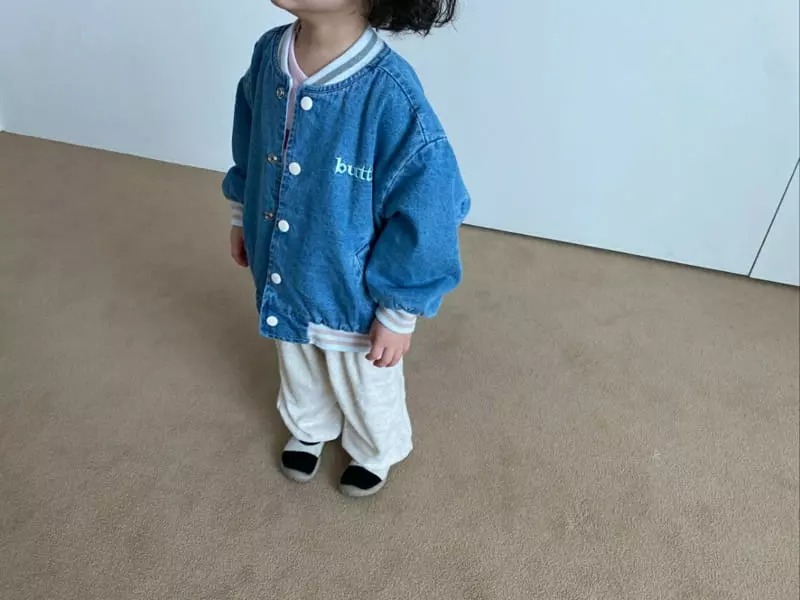 Melon Switch - Korean Children Fashion - #minifashionista - Butter Denim Basity Jacket - 5