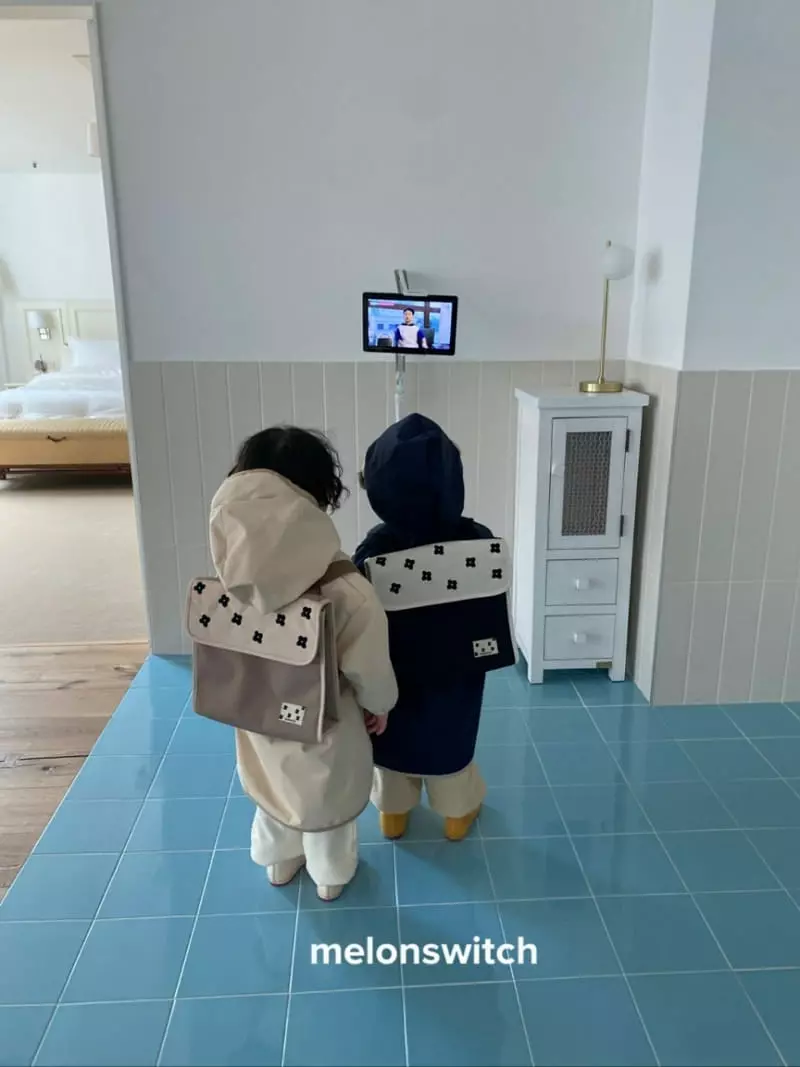Melon Switch - Korean Children Fashion - #minifashionista - Trench Rain Coat - 3