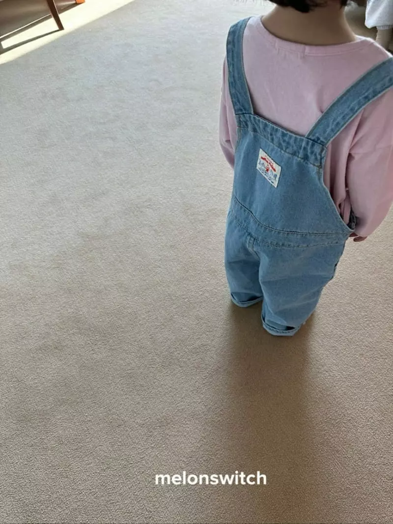 Melon Switch - Korean Children Fashion - #prettylittlegirls - Tom Dungarees - 3