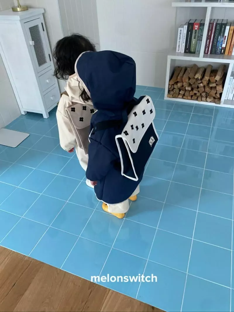 Melon Switch - Korean Children Fashion - #minifashionista - Trench Rain Coat - 4