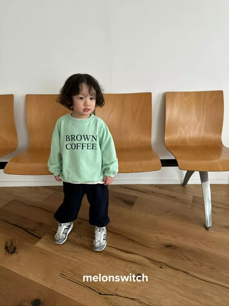 Melon Switch - Korean Children Fashion - #toddlerclothing - Brown Top Bottom Set - 9
