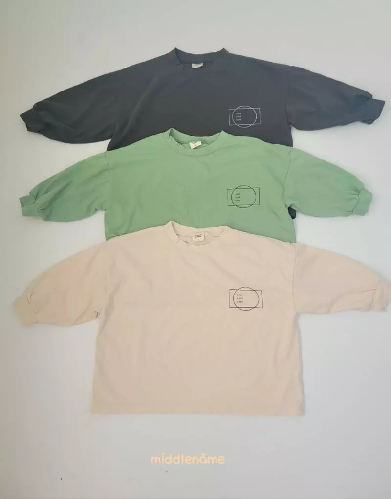 Middle Name - Korean Children Fashion - #childofig - Love Sticky Tee - 9