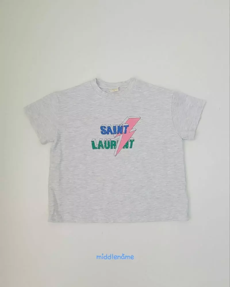 Middle Name - Korean Children Fashion - #designkidswear - Thunder Short Sleeves Tee