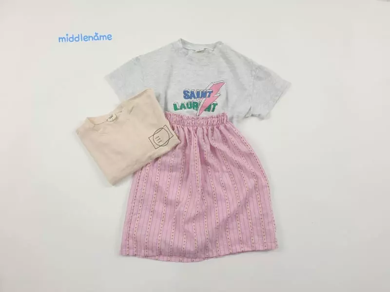 Middle Name - Korean Children Fashion - #kidsstore - Thunder Short Sleeves Tee - 5