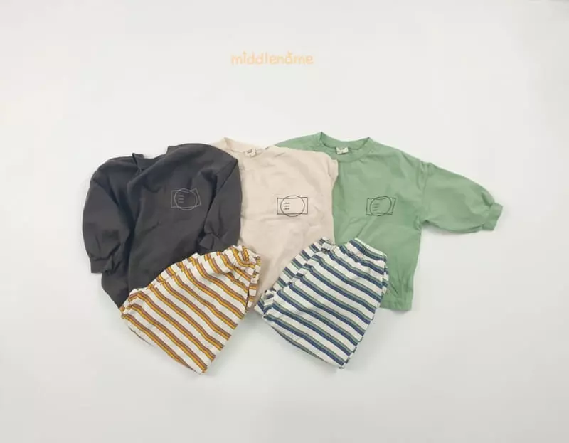 Middle Name - Korean Children Fashion - #kidzfashiontrend - Love Sticky Tee - 3