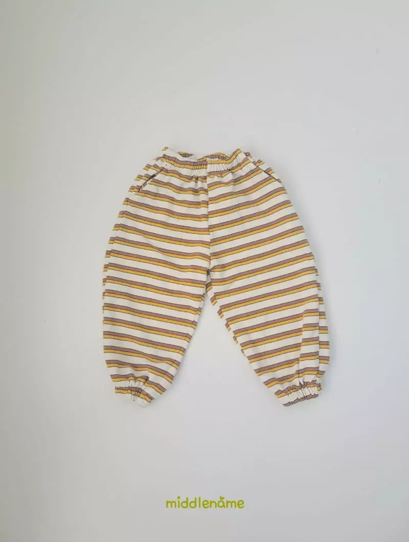 Middle Name - Korean Children Fashion - #littlefashionista - Stripes PAnts