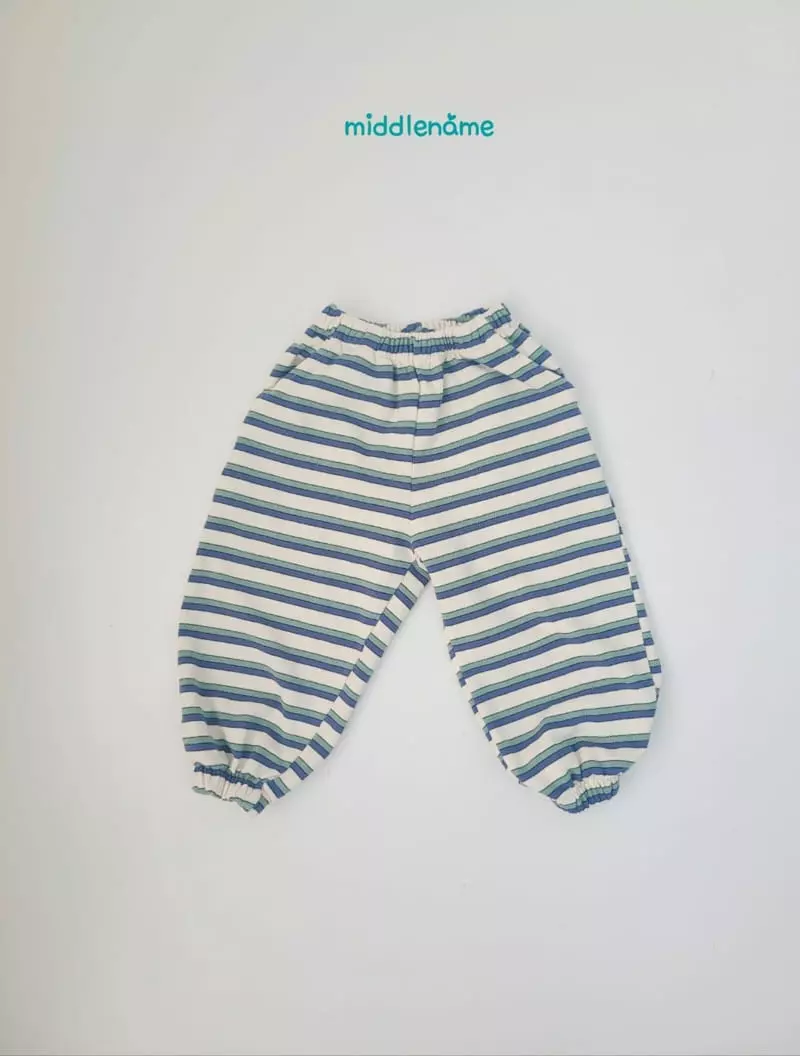Middle Name - Korean Children Fashion - #magicofchildhood - Stripes PAnts - 2