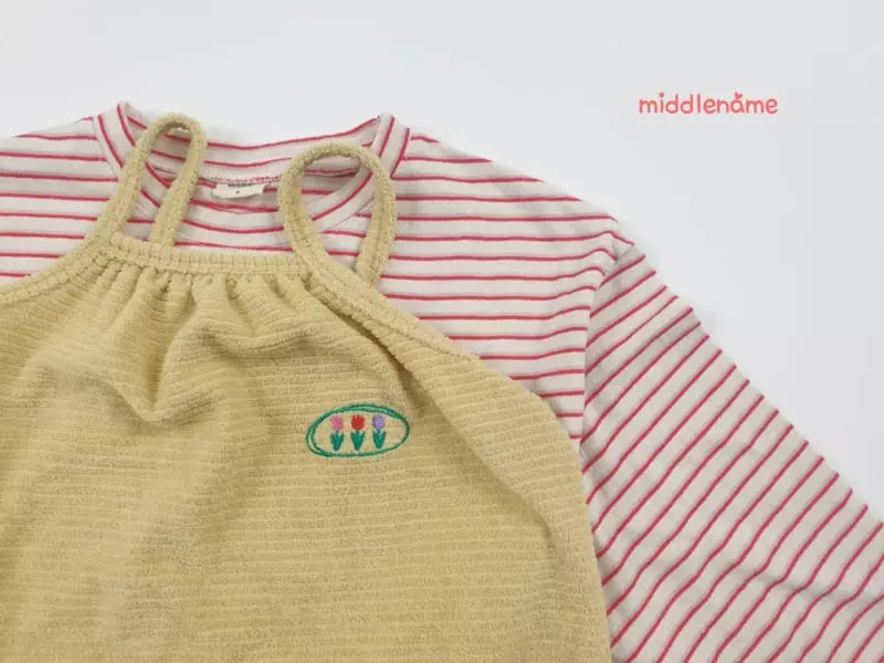 Middle Name - Korean Children Fashion - #minifashionista - Loose Stripes Tee - 8
