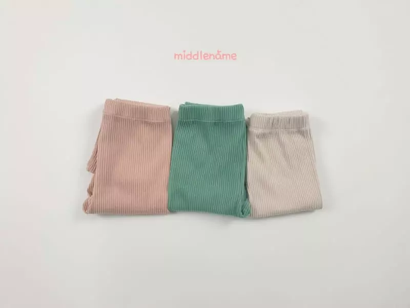 Middle Name - Korean Children Fashion - #stylishchildhood - Spring Leggings - 2