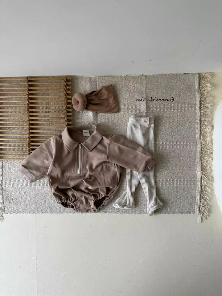 Mienbloom B - Korean Baby Fashion - #babyboutiqueclothing - Bebe Time Bodysuit - 4