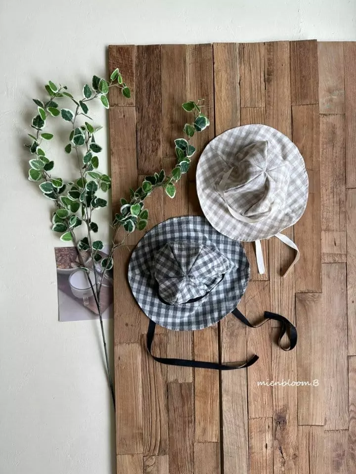 Mienbloom B - Korean Baby Fashion - #onlinebabyshop - Bebe Potter Bucket Hat - 2