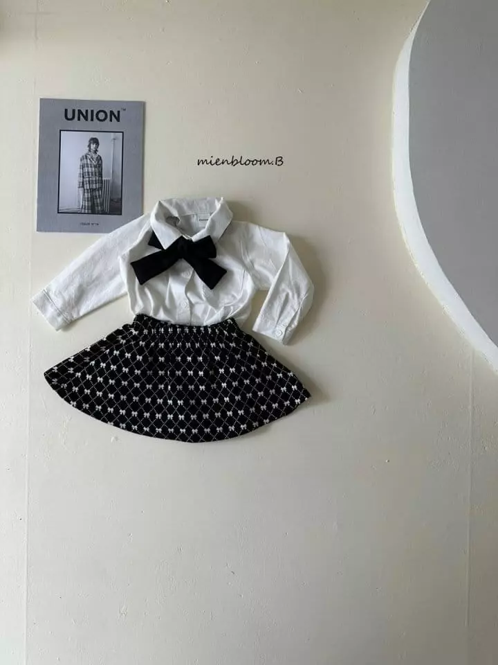 Mienbloom B - Korean Children Fashion - #Kfashion4kids - Ribbon Skirt - 6