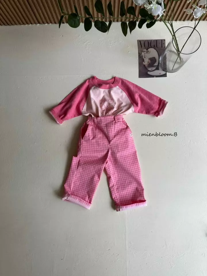 Mienbloom B - Korean Children Fashion - #designkidswear - Holly Raglan Tee - 10