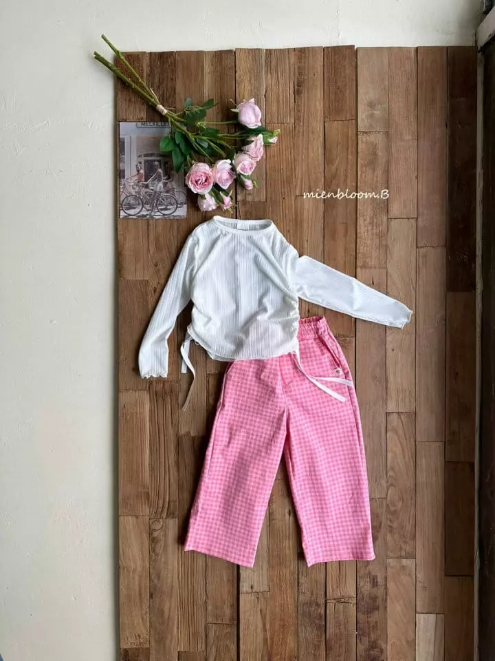 Mienbloom B - Korean Children Fashion - #designkidswear - Cookie Span Pants - 7