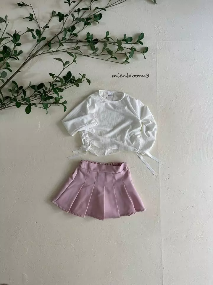 Mienbloom B - Korean Children Fashion - #discoveringself - High Teen Wrinkle Skirt - 9