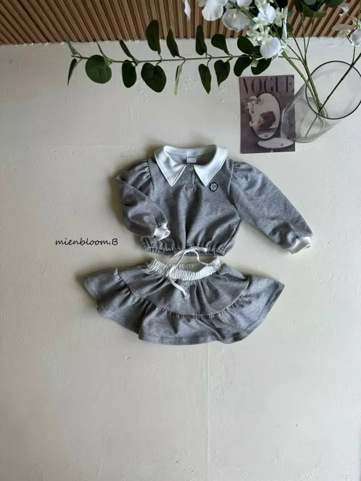 Mienbloom B - Korean Children Fashion - #discoveringself - Ivy Top Bottom Set - 5