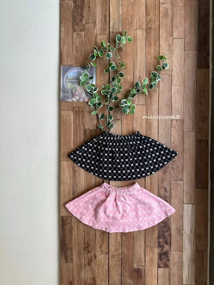Mienbloom B - Korean Children Fashion - #discoveringself - Ribbon Skirt