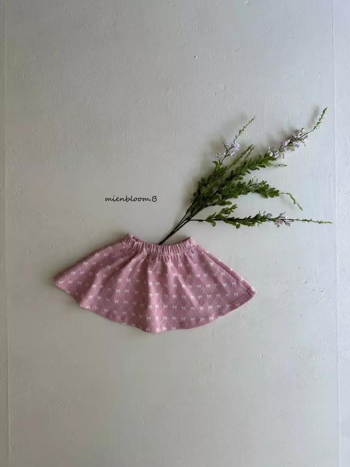 Mienbloom B - Korean Children Fashion - #fashionkids - Ribbon Skirt - 2