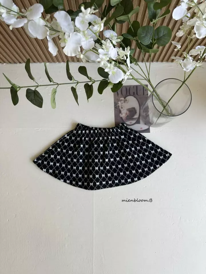Mienbloom B - Korean Children Fashion - #kidsshorts - Ribbon Skirt - 3