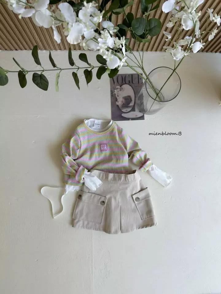 Mienbloom B - Korean Children Fashion - #littlefashionista - Merry Cargo Skirt - 9