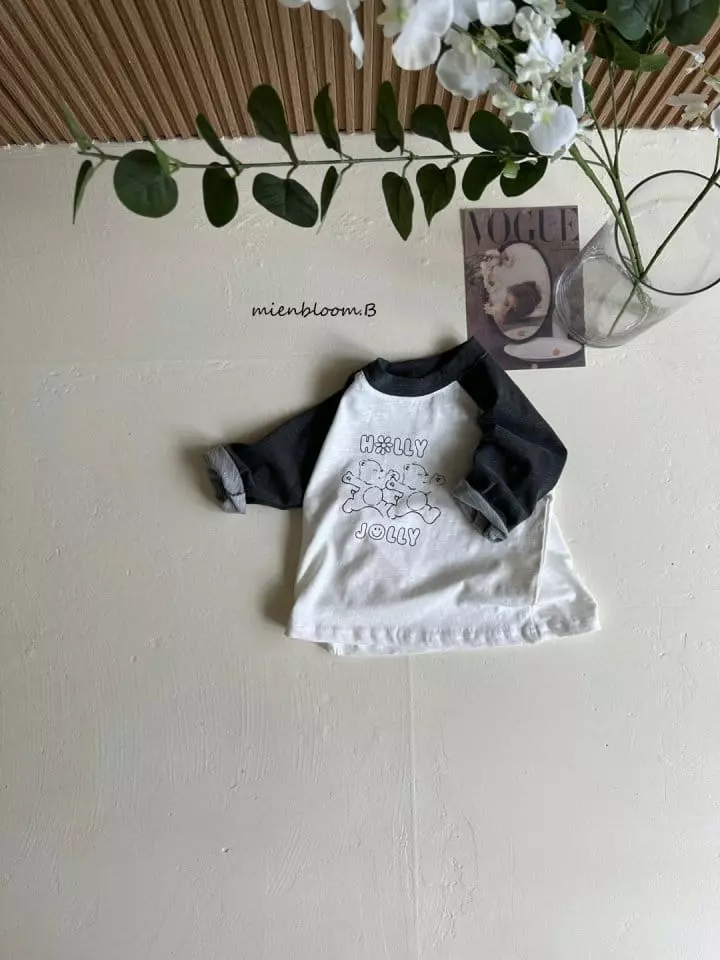 Mienbloom B - Korean Children Fashion - #minifashionista - Holly Raglan Tee - 4