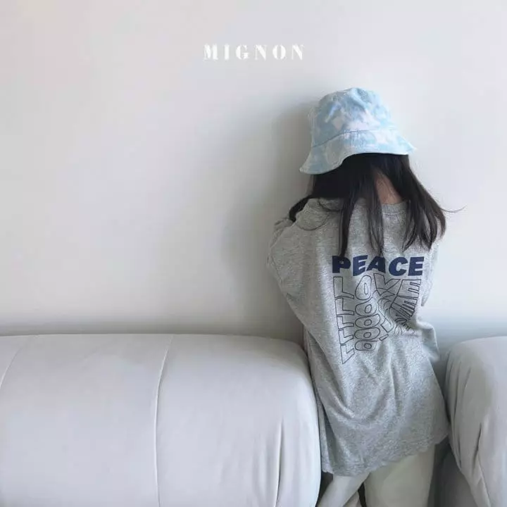 Mignon - Korean Children Fashion - #littlefashionista - Peace Tee - 9