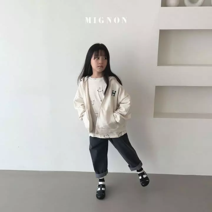 Mignon - Korean Children Fashion - #littlefashionista - Smile Tee - 5