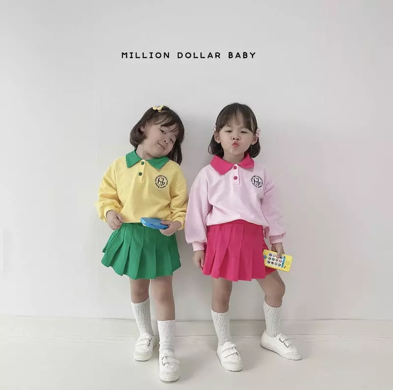 Million Dollar Baby - Korean Children Fashion - #littlefashionista - PK Top Bottom Set - 4