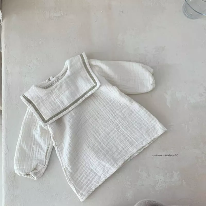 Mimi Market - Korean Baby Fashion - #babyboutique - Sailor One-piece - 5