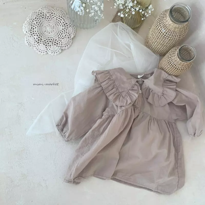 Mimi Market - Korean Baby Fashion - #babyfashion - Big Frill One-piece - 8