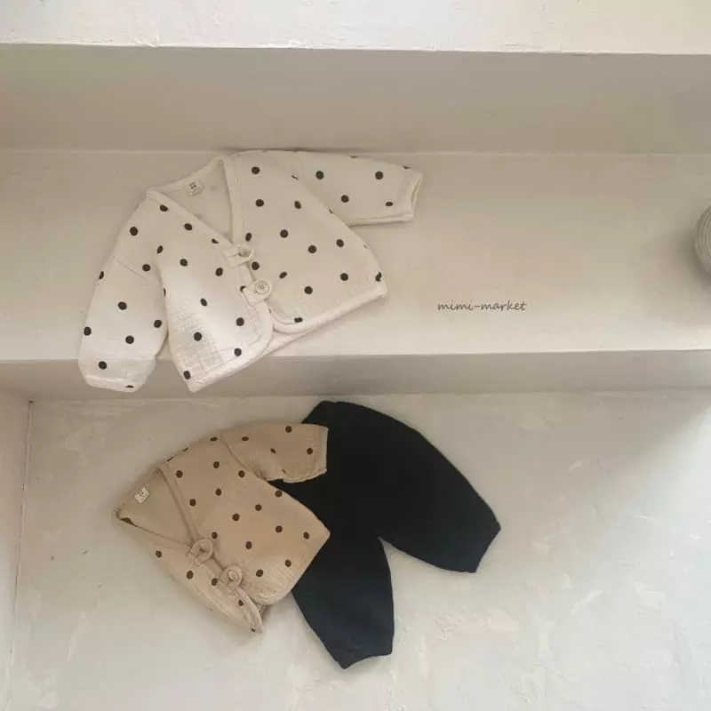 Mimi Market - Korean Baby Fashion - #babyfever - Dot Jacket - 5