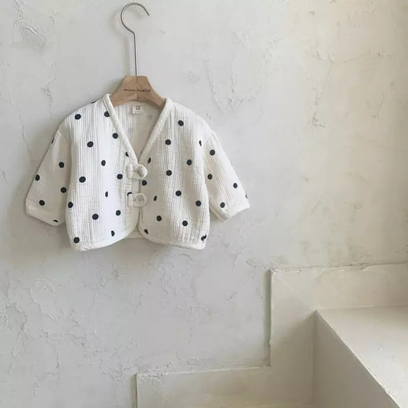 Mimi Market - Korean Baby Fashion - #babygirlfashion - Dot Jacket - 6