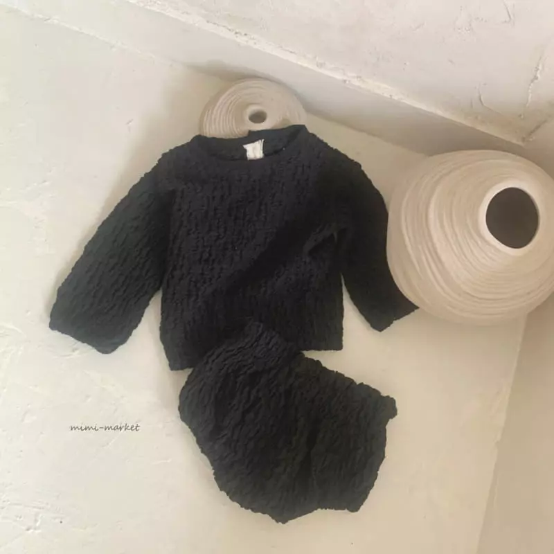 Mimi Market - Korean Baby Fashion - #babygirlfashion - Soboroo Top Bottom Set - 3