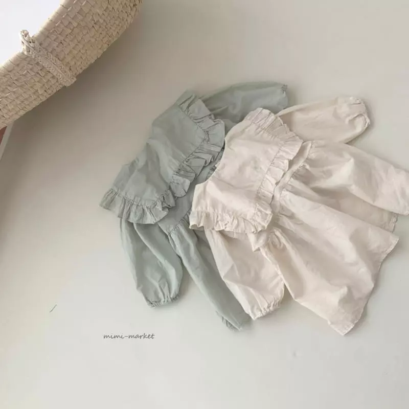 Mimi Market - Korean Baby Fashion - #babygirlfashion - Big Frill One-piece - 10