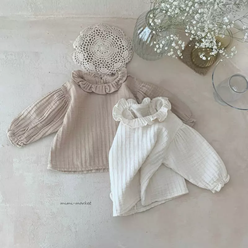 Mimi Market - Korean Baby Fashion - #babyootd - Candy Blouse - 4